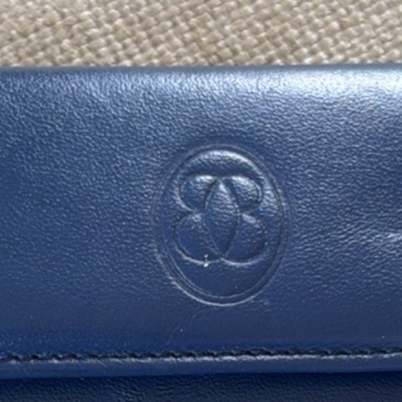 Buxton blue leather wallet with kisslock coin brand new - Picture 8 of 8
